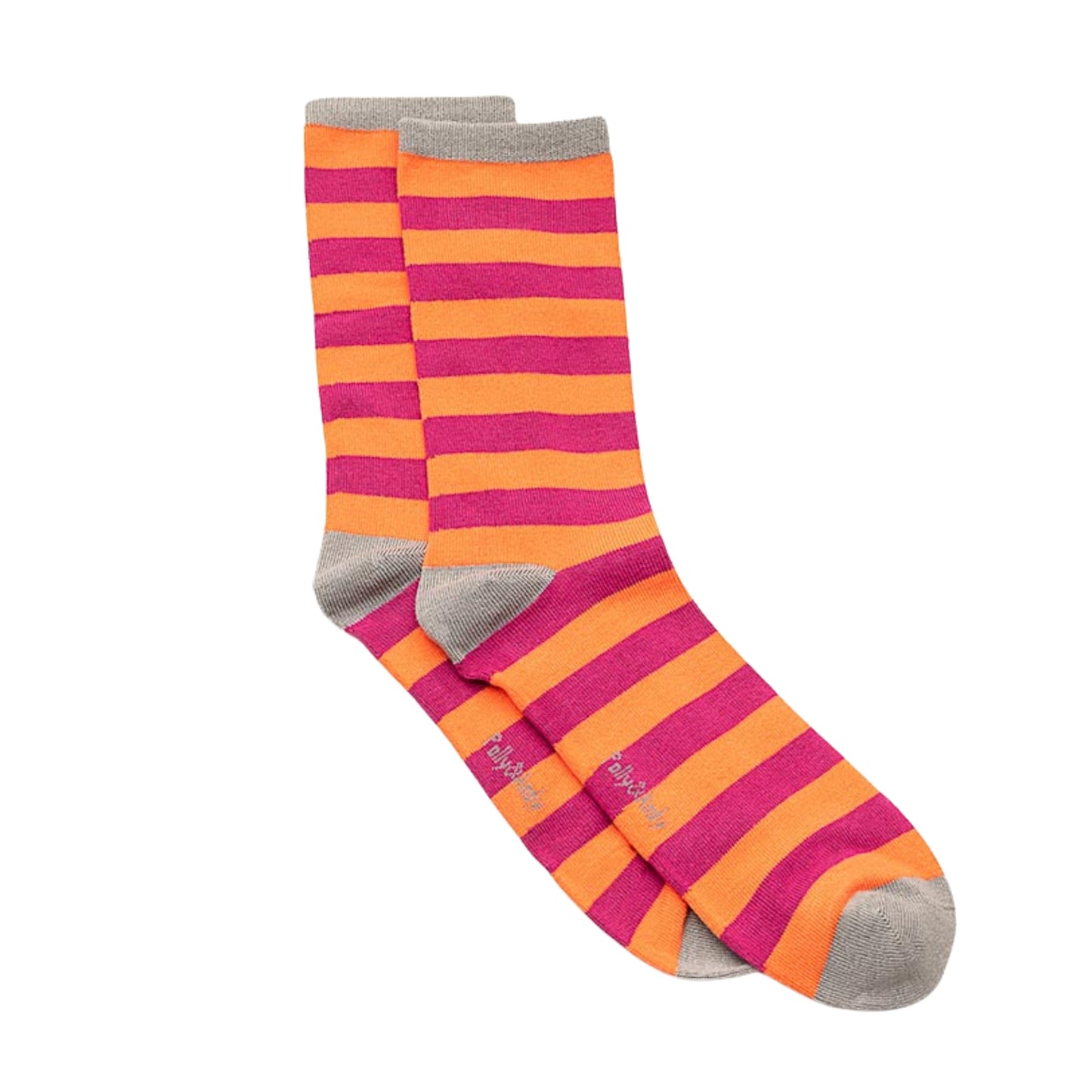 Pink & Purple Bamboo Sock (seamless toe)