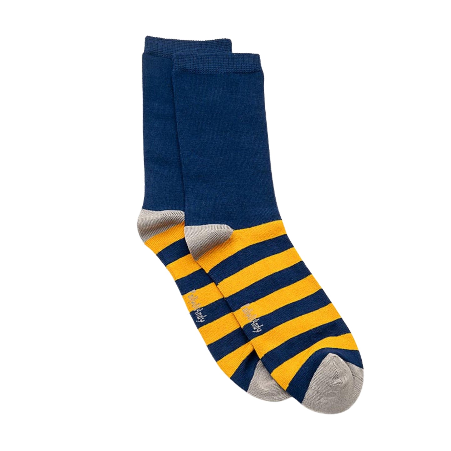 Soft Top - Bamboo Navy Sneaky Seamless Sock