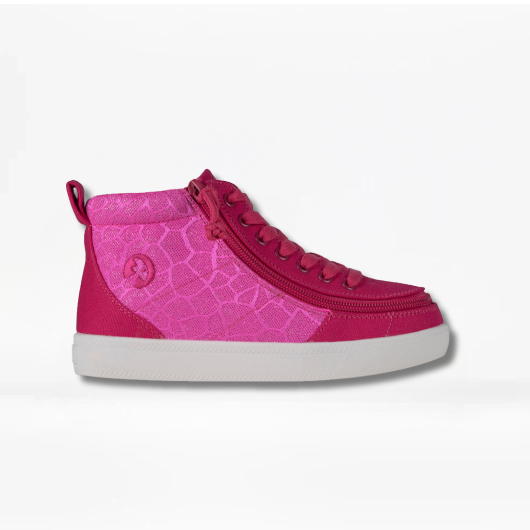 Toddler Pink Print Billy Classic High Top