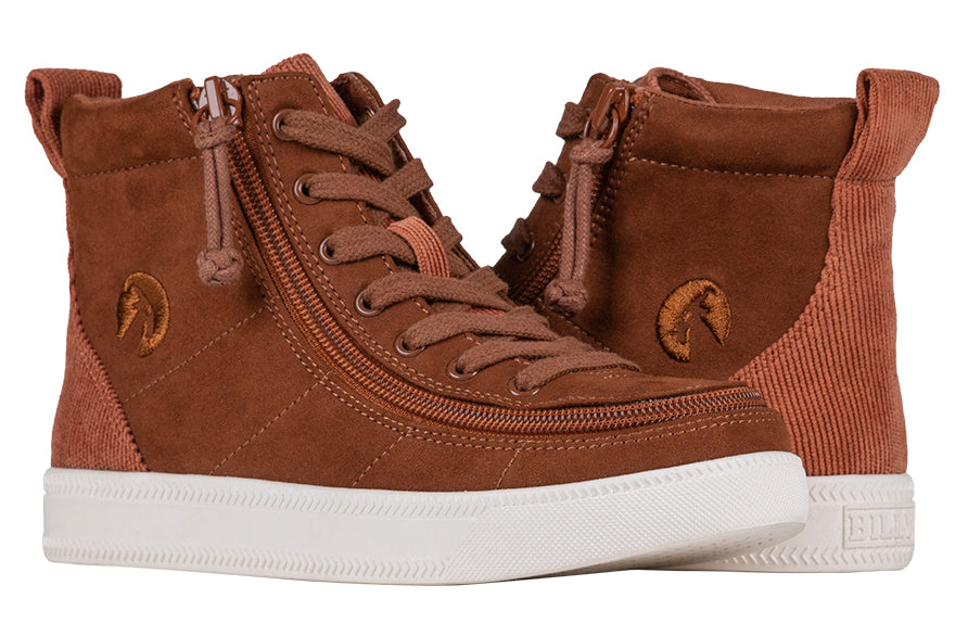 Kids Cognac BILLY Classic Lace High Top