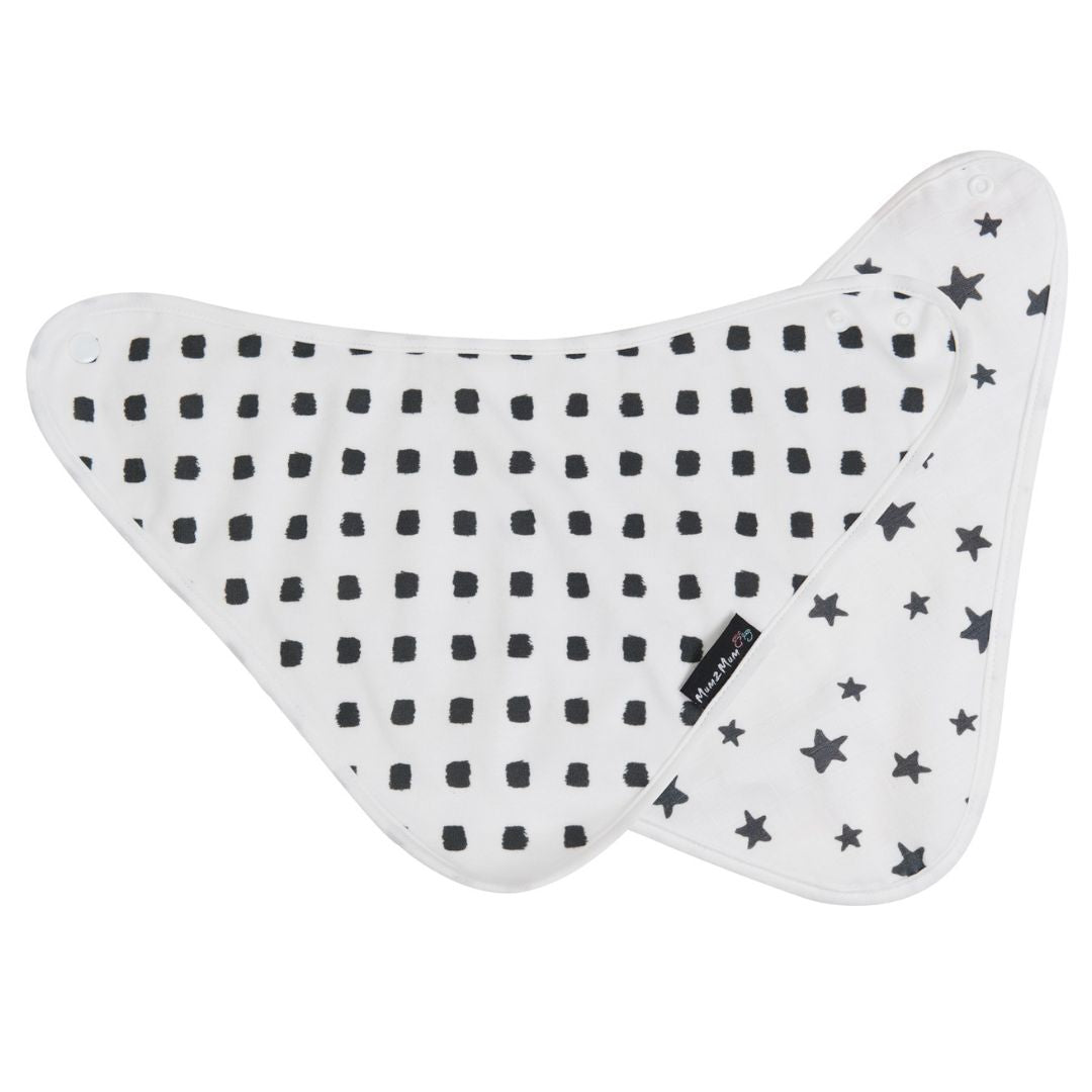 Bamboo Bandana Bib - Reversible