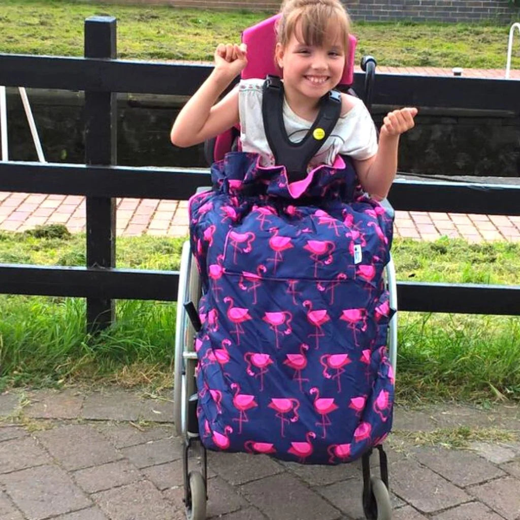 Kids Fleece-Lined Wheelchair Cosy