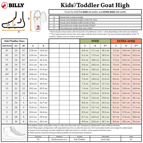 Toddler Black Billy Goat High Top AFO Friendly Shoe