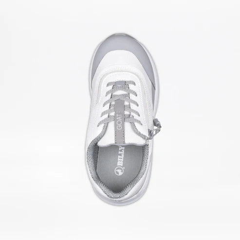Kid's White Billy Goat AFO Friendly Shoe