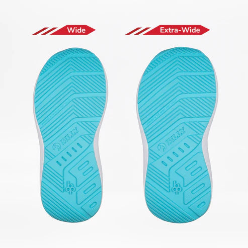 Kid's Rainbow Tie-Dye Billy Goat AFO Friendly Shoe