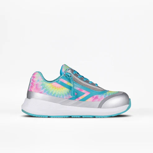 Kid's Rainbow Tie-Dye Billy Goat AFO Friendly Shoe
