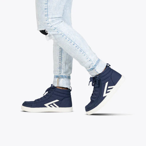 KID'S NAVY BILLY CS SNEAKER HIGH TOPS