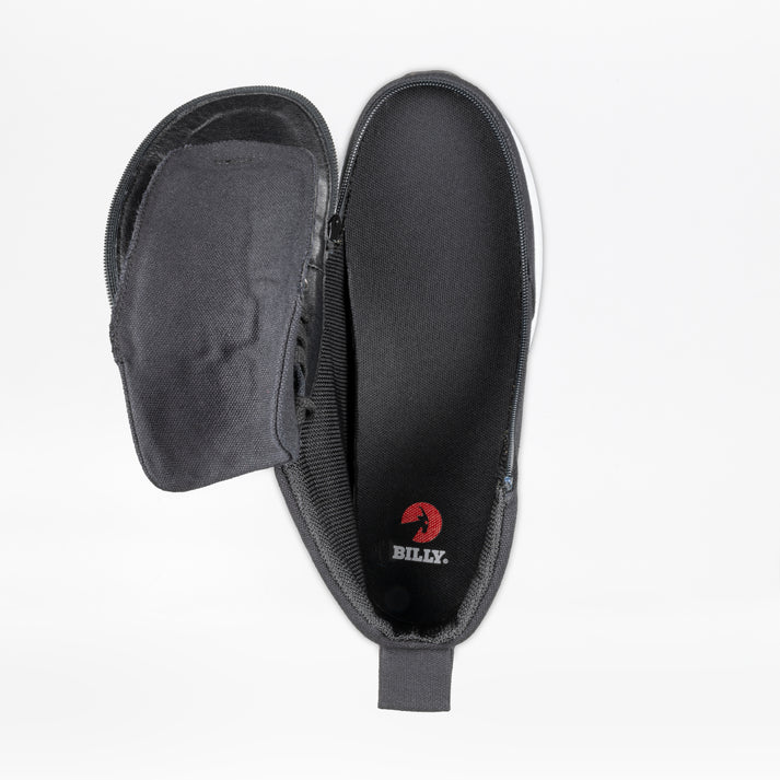 Men's Black/White Billy Goat Classic High AFO Friendly Shoes