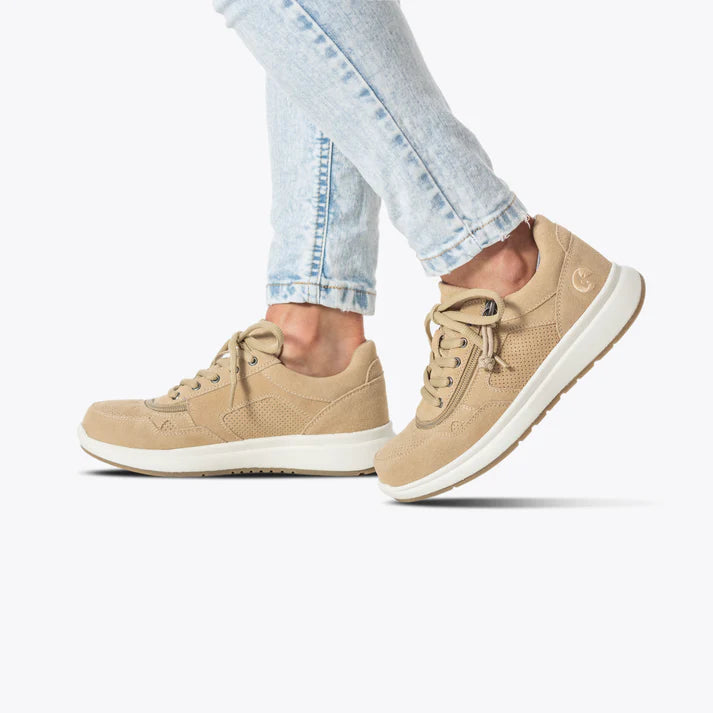Women's Tan Suede Billy Comfort Jogger