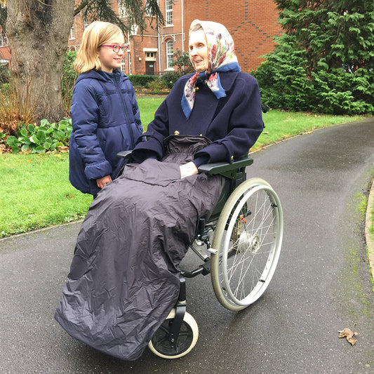 Adults Fleece-Lined Wheelchair Cosy