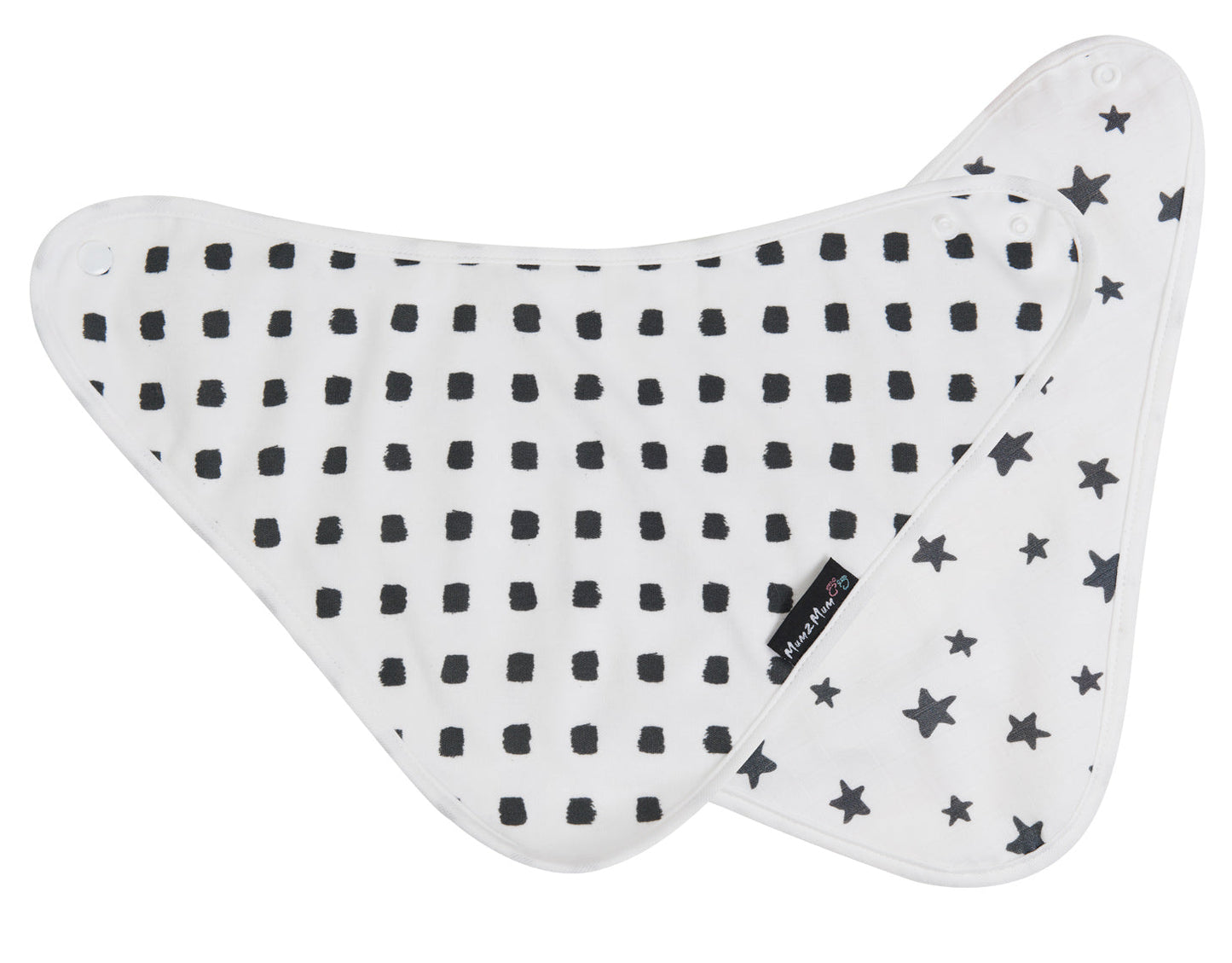 Bamboo Bandana Bib - Reversible