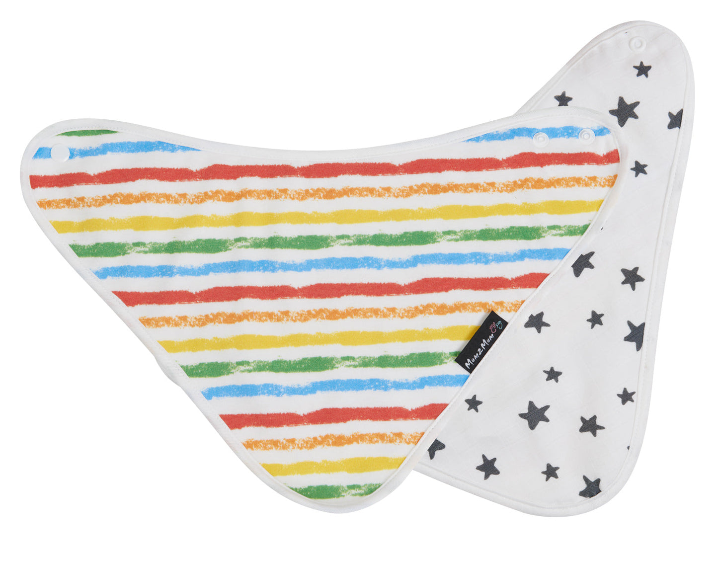 Bamboo Bandana Bib - Reversible