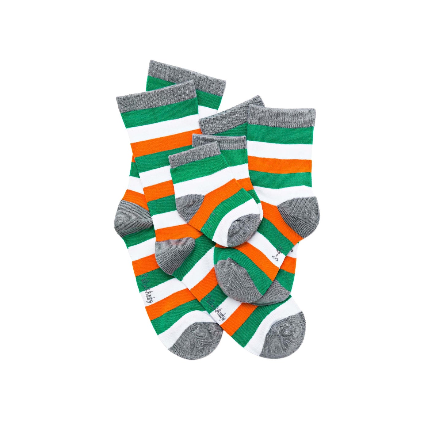 Ireland Stripe Bamboo Sock (seamless toe)