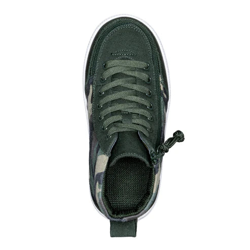 Kid's Olive Camo Billy Classic High Top