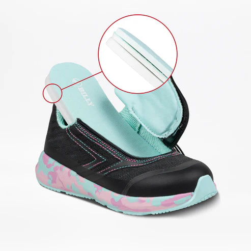 Kids Midnight Mermaid Billy Goat AFO Friendly Shoe