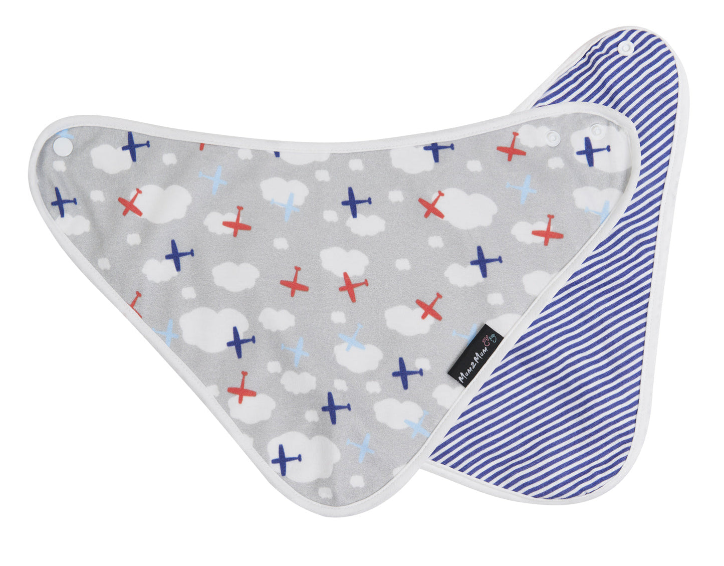 Bamboo Bandana Bib - Reversible