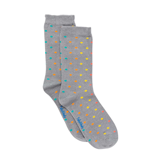 Soft Top - Bamboo Dots Seamless Sock