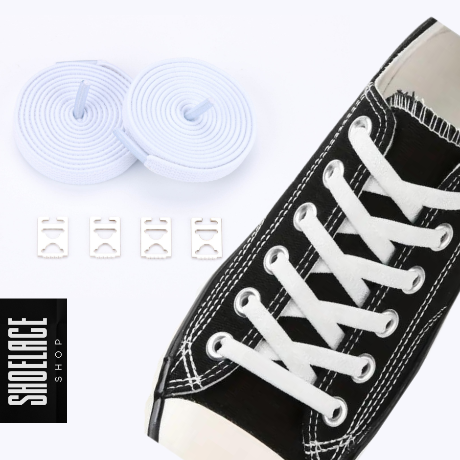 Premium Elastic No-Tie Laces Hidden Anchor