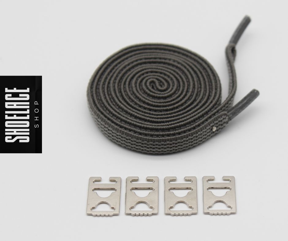 Premium Elastic No-Tie Laces Hidden Anchor