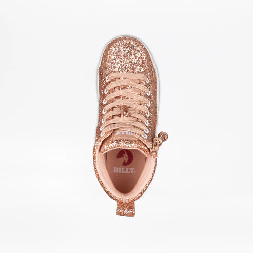 Toddler Rose Gold Glitz BILLY CS High Tops