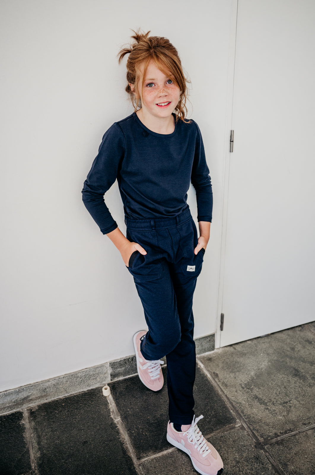 Air Slim Tracksuit Pants - Navy blue