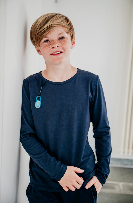 T-shirt Long-sleeve Navy