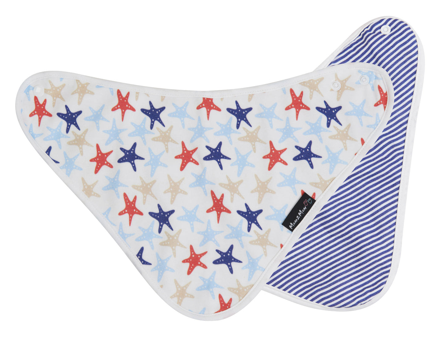 Bamboo Bandana Bib - Reversible