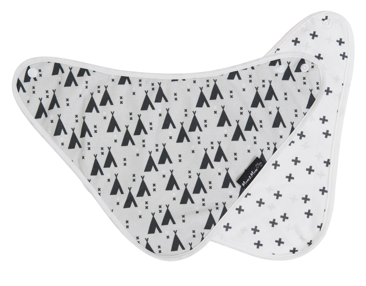 Bamboo Bandana Bib - Reversible