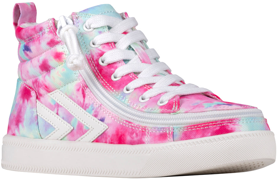 Toddler Pink Watercolor BILLY CS Sneaker High Tops