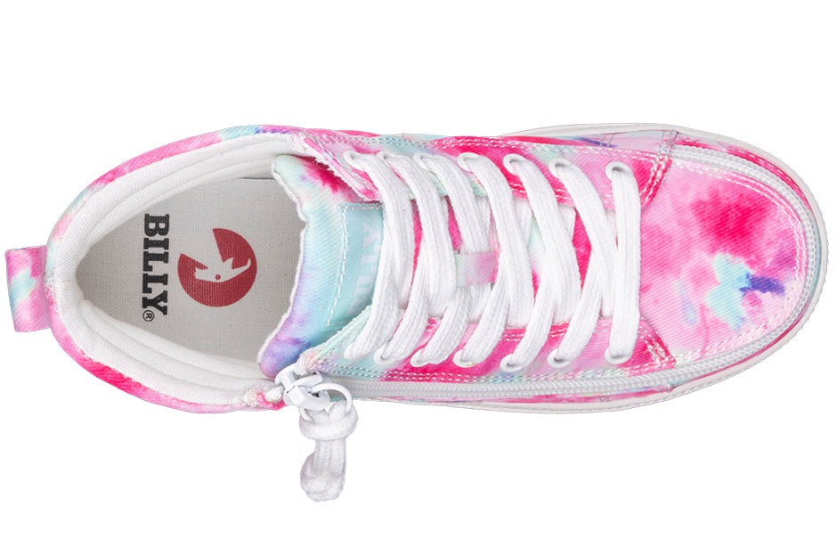 Toddler Pink Watercolor BILLY CS Sneaker High Tops