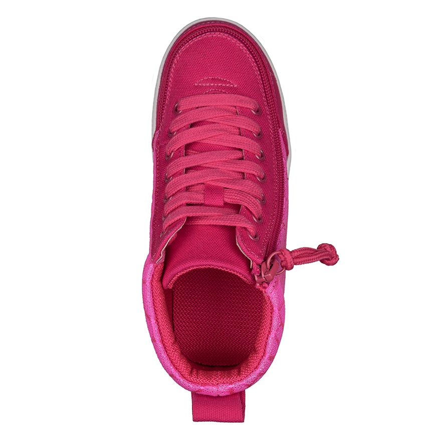 Kid's Pink Print Billy Classic High Top