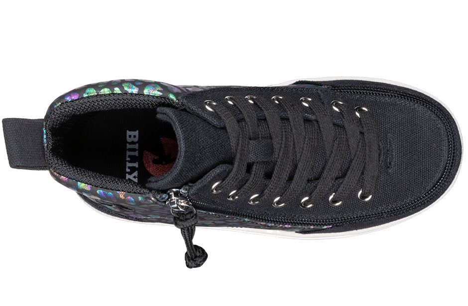 Kid's Black Leopard BILLY Classic D|R II High Tops