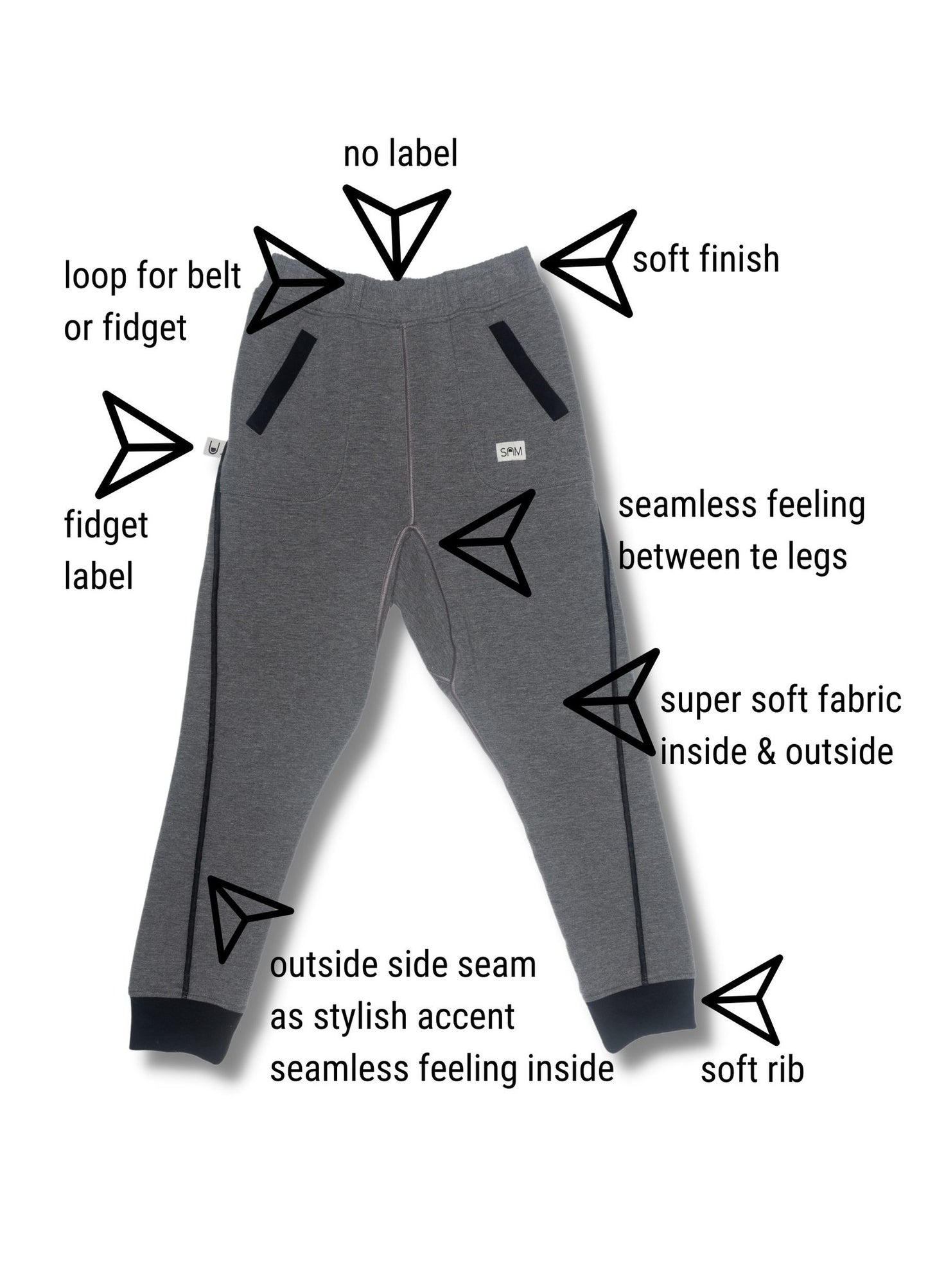 Air Baggy Tracksuit Pants - Grey